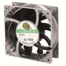 Rolamentos de esferas de 370g / 120X120X38mm, ventilador axial de impulso DC12038 da pressão